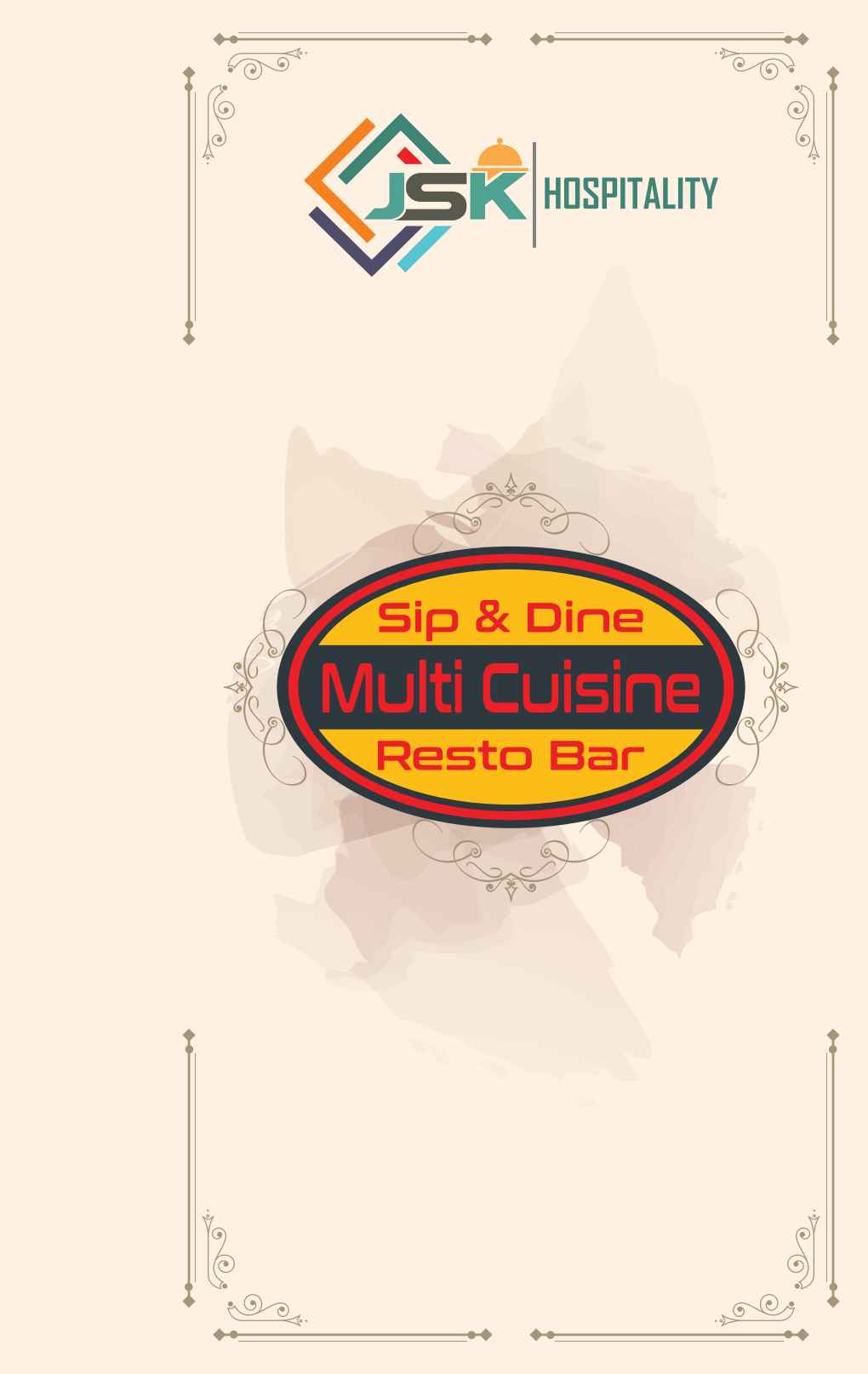 Food Menu Page 1