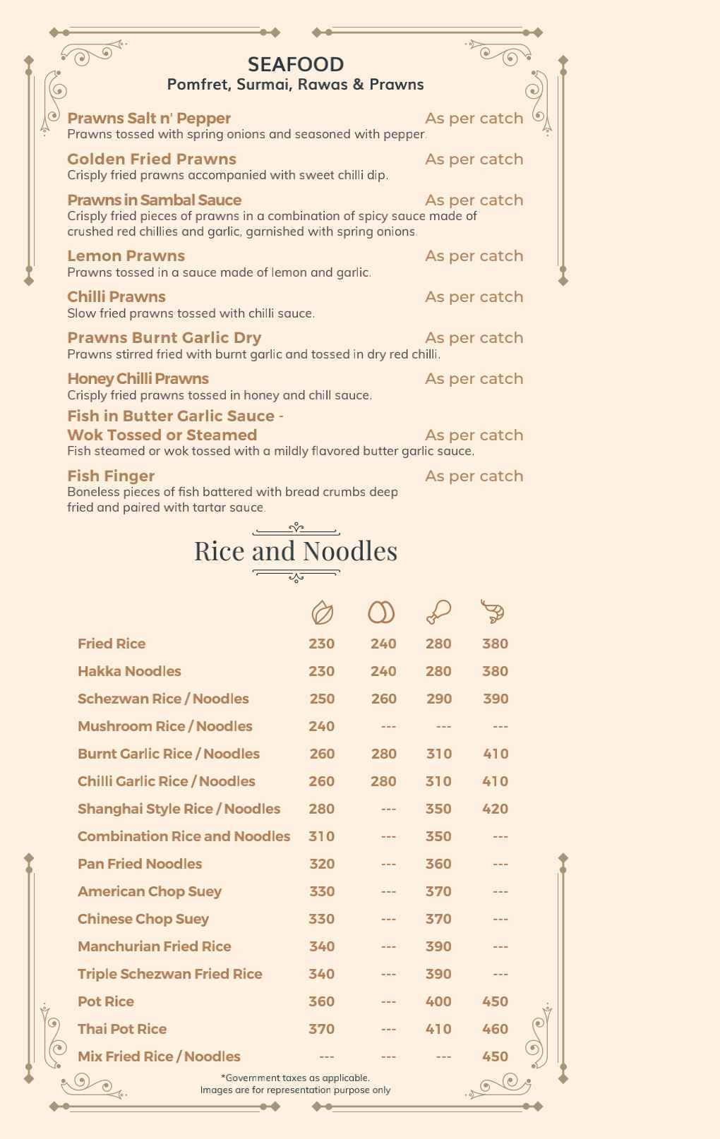 Food Menu Page 14