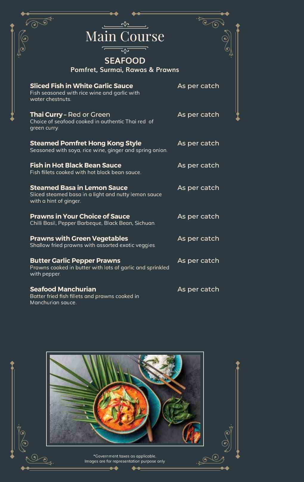 Food Menu Page 16