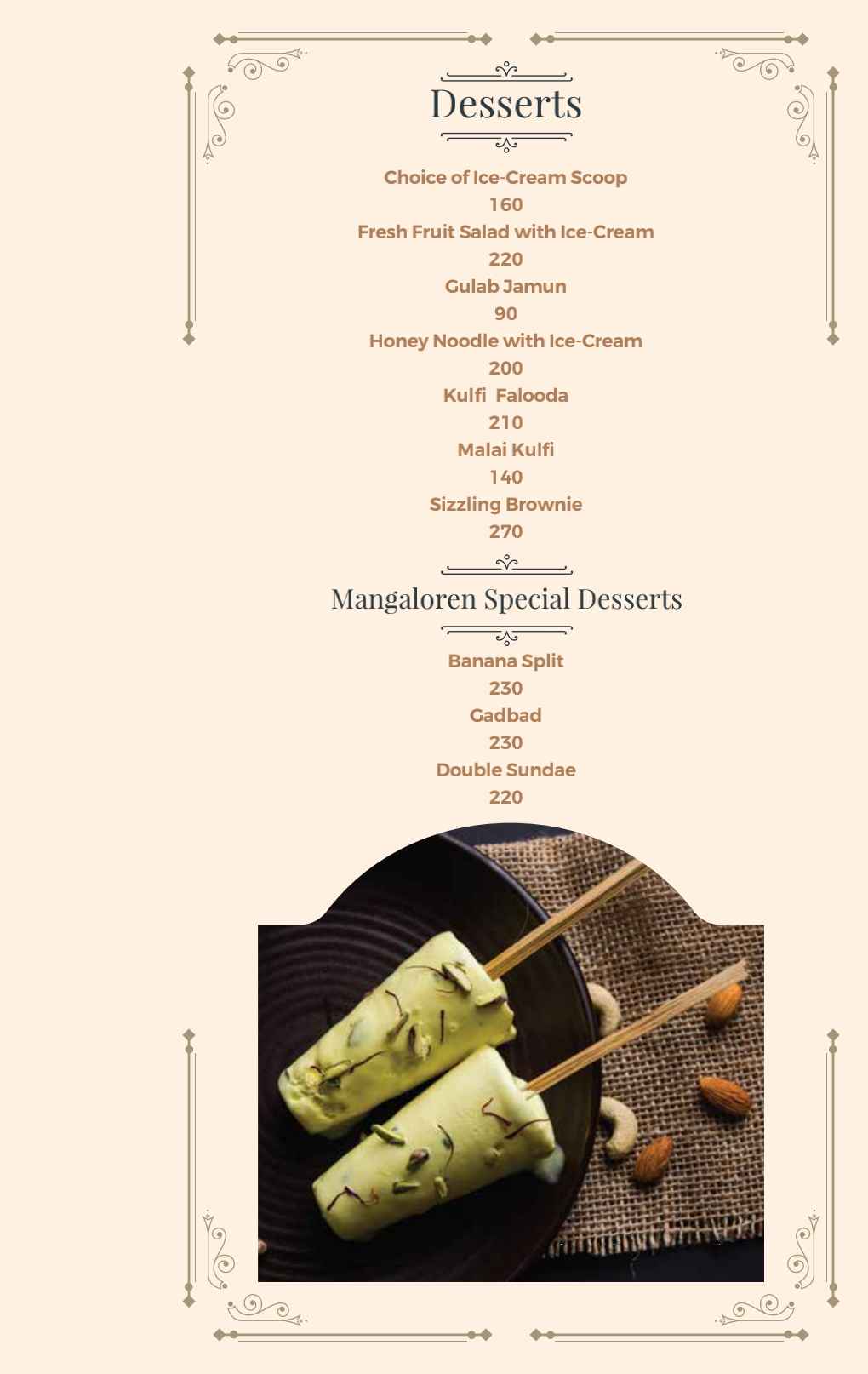 Food Menu Page 17